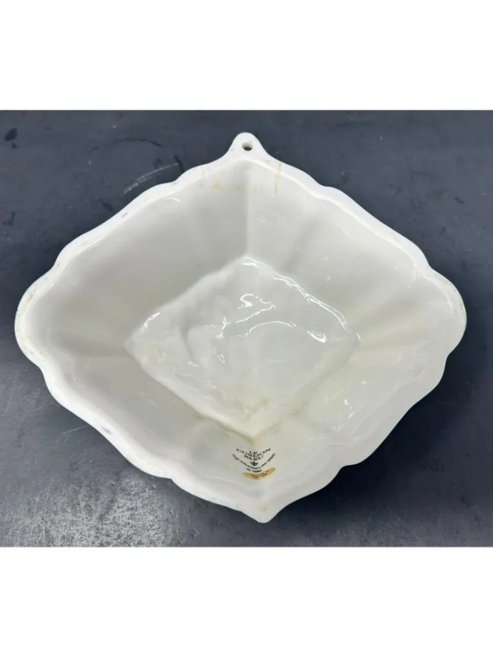 LE CORDON BLEU LAMB Bow Porcelain Mould Wall Decor Kitchen Home Franklin Mint